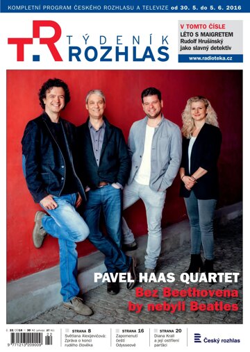 Obálka e-magazínu Týdeník Rozhlas 22/2016