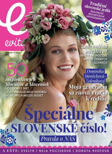 Obálka e-magazínu EVITA magazín 10/2017