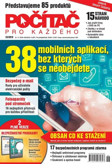 Obálka e-magazínu Počítač pro každého 23/2018