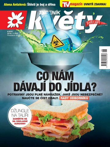 Obálka e-magazínu Týdeník Květy 6/2019