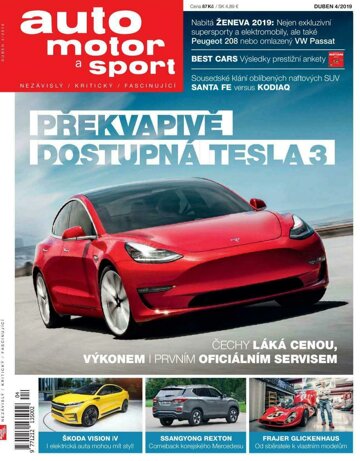 Obálka e-magazínu Auto motor a sport 2019