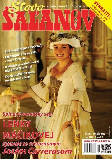 Obálka e-magazínu Slovo Šaľanov 5/2019