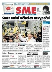 Obálka e-magazínu SME 27.11.2012