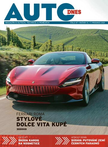Obálka e-magazínu Auto DNES 7.12.2021