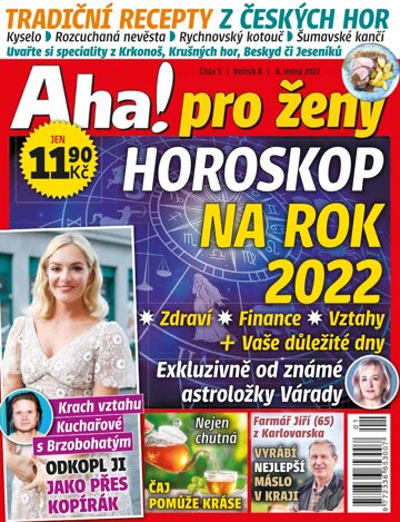 Obálka e-magazínu AHA! pro ženy 1/2022