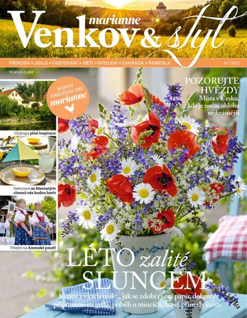 Obálka e-magazínu Marianne Venkov a Styl 7/2022