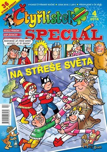 Obálka e-magazínu Čtyřlístek speciál 4/2016
