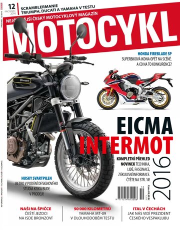 Obálka e-magazínu Motocykl 12/2016