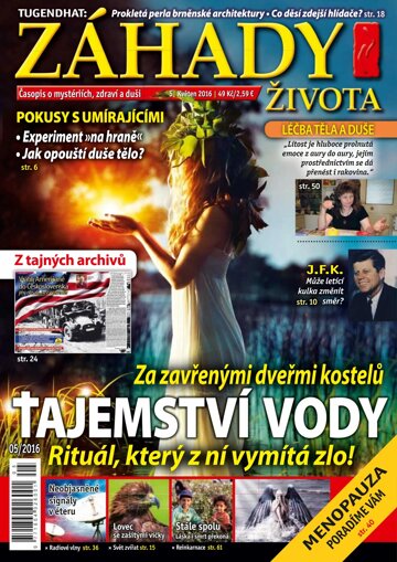 Obálka e-magazínu Záhady života 5/2016
