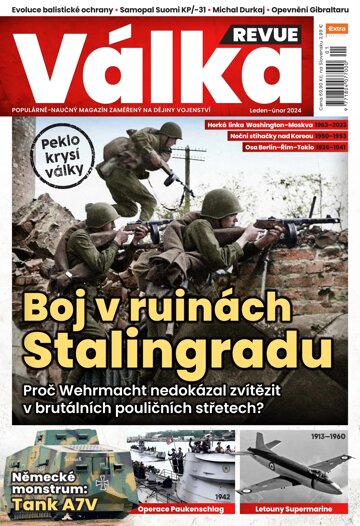 Obálka e-magazínu Válka REVUE 1-2/2024