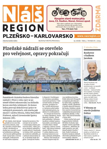Obálka e-magazínu Náš Region - Karlovarsko 3/2024