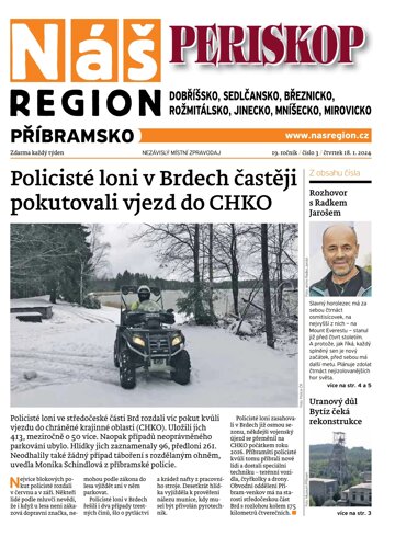 Obálka e-magazínu Náš Region - Příbramsko 3/2024