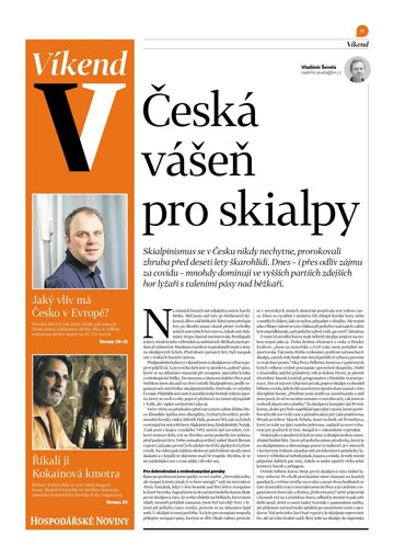 Obálka e-magazínu Hospodářské noviny - příloha Víkend 024 - 2.2.2024 Víkend