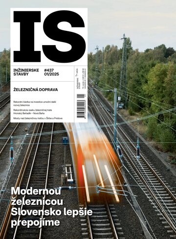 Obálka e-magazínu Inžinierske stavby 1/2025