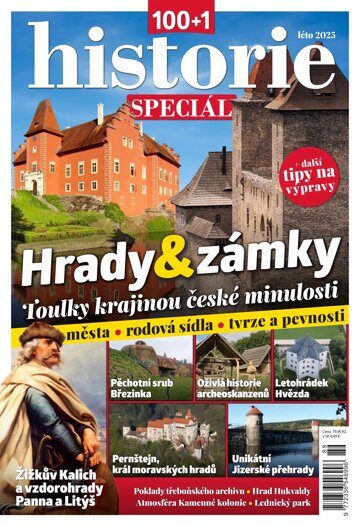 Obálka e-magazínu 100+1 historie SPECIÁL léto 2025