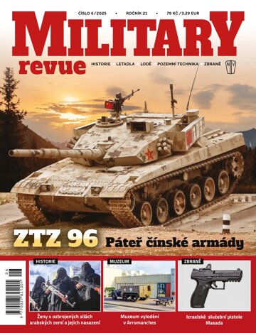Obálka e-magazínu Military revue 6/2025