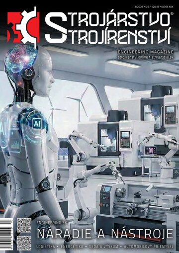Obálka e-magazínu STROJÁRSTVO/STROJÍRENSTVÍ