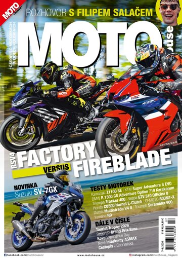 Obálka e-magazínu Motohouse 7-8/2026