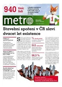 Obálka e-magazínu deník METRO 10.9.2013