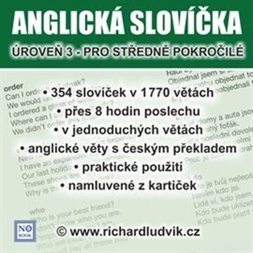 Obálka audioknihy Anglická slovíčka - úroveň 3 pro středně pokročilé