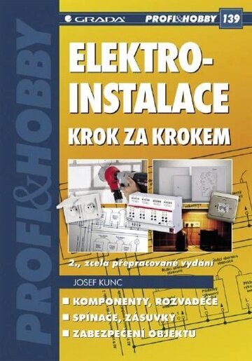 Obálka knihy Elektroinstalace krok za krokem