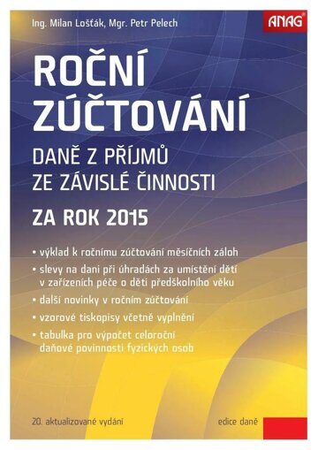 Obálka e-magazínu Roční zúčtování daně z příjmů ze závislé činnosti za rok 2015