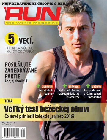 Obálka e-magazínu RUN 5-6/2016