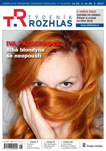 Obálka e-magazínu Týdeník Rozhlas 8/2017