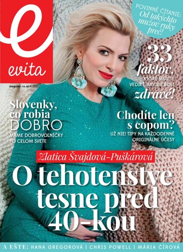 Obálka e-magazínu EVITA magazín 4/2017