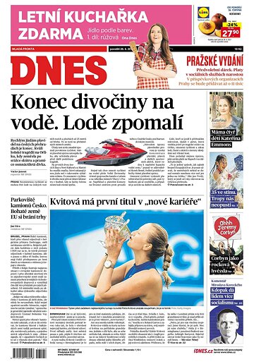 Obálka e-magazínu MF Dnes 26.6.2017