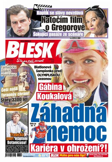 Obálka e-magazínu Blesk 17.10.2017