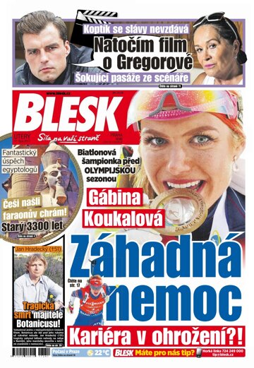 Obálka e-magazínu Blesk 17.10.2017