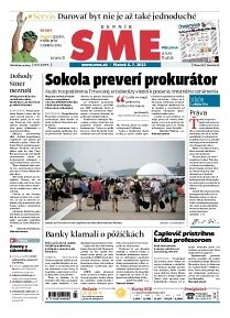 Obálka e-magazínu SME 6.7.2012