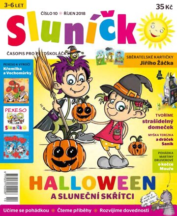 Obálka e-magazínu Sluníčko 10/2018