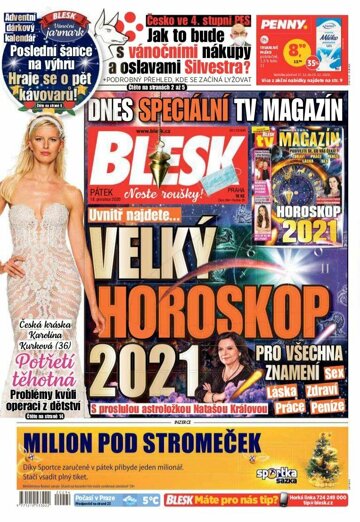 Obálka e-magazínu Blesk 18.12.2020