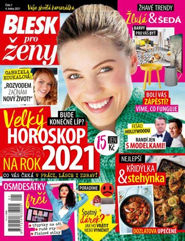 Obálka e-magazínu Blesk pro ženy 1/2021