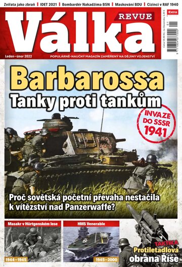 Obálka e-magazínu Válka REVUE 1-2/2022