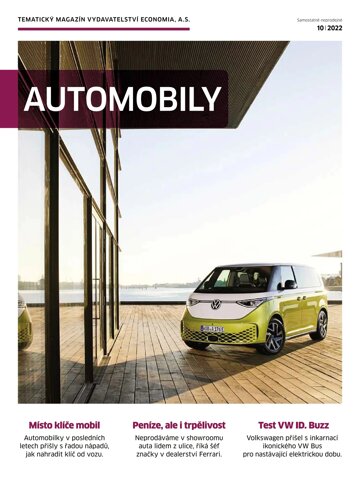 Obálka e-magazínu Ekonom 44 - 27.10.2022 Automobily