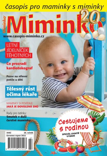 Obálka e-magazínu Miminko 7-8 2022