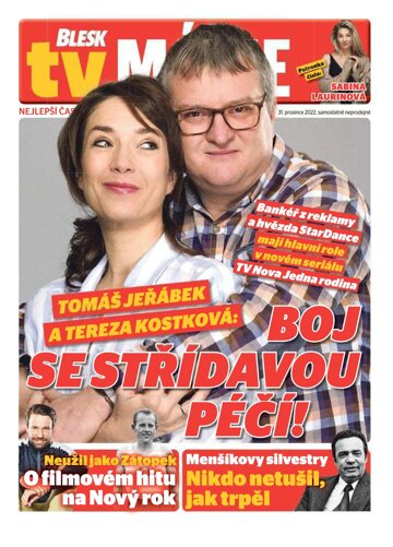 Obálka e-magazínu Blesk Tv manie 31.12.2022