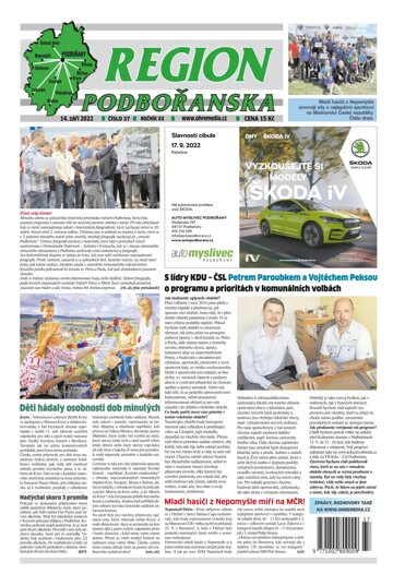 Obálka e-magazínu Region Podbořanska 37/2022