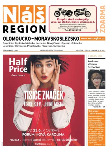 Obálka e-magazínu Náš Region - Olomoucko/Moravskoslezsko 24/2023