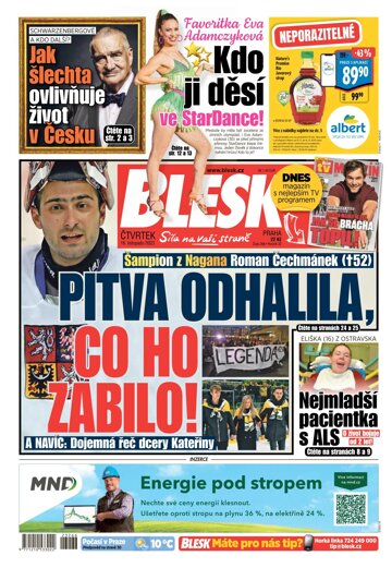 Obálka e-magazínu Blesk 16.11.2023