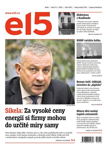 Obálka e-magazínu E15 14.5.2024