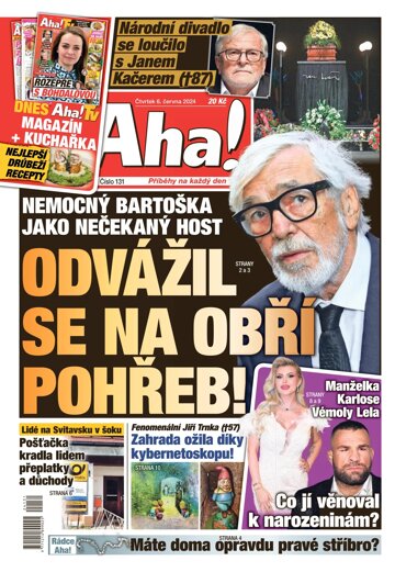 Obálka e-magazínu AHA! 6.6.2024