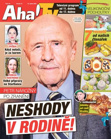 Obálka e-magazínu AHA! Tv - 10.04.2025