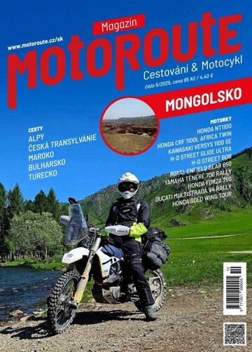 Obálka e-magazínu Magazín MotoRoute 5/2025