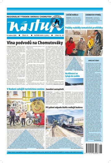 Obálka e-magazínu Nástup 15/26