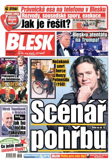 Obálka e-magazínu Blesk 27.4.2026