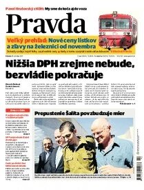 Obálka e-magazínu Pravda 19.10.2011